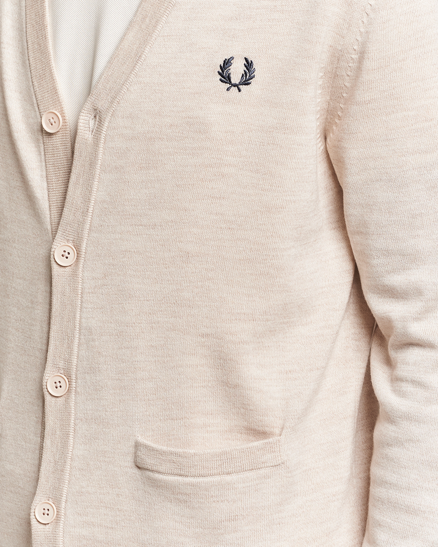 Uomini | Maglieria | Fred Perry | Knitted Cardigan Porriged Marl