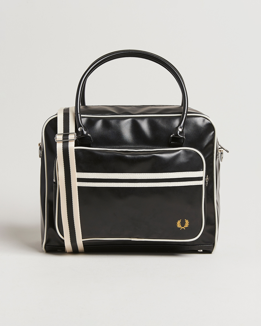 Uomini | Fred Perry Classic Holdall Black/Ecru | Fred Perry | Classic Holdall Black/Ecru