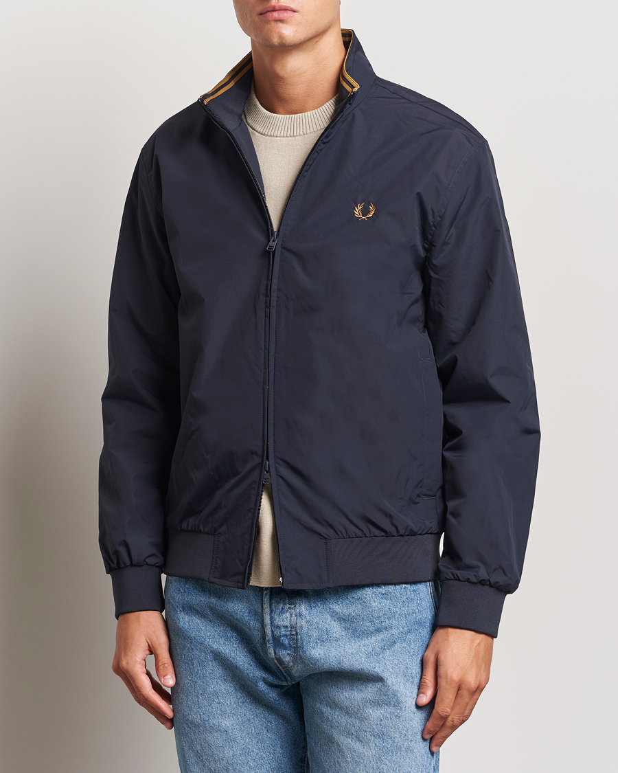 Uomini | Giacche | Fred Perry | Brentham Jacket Navy