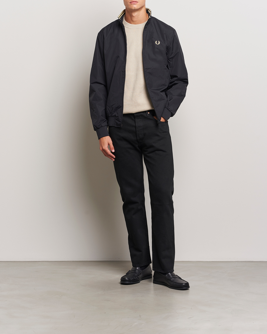Uomini | Giacche | Fred Perry | Brentham Jacket Black