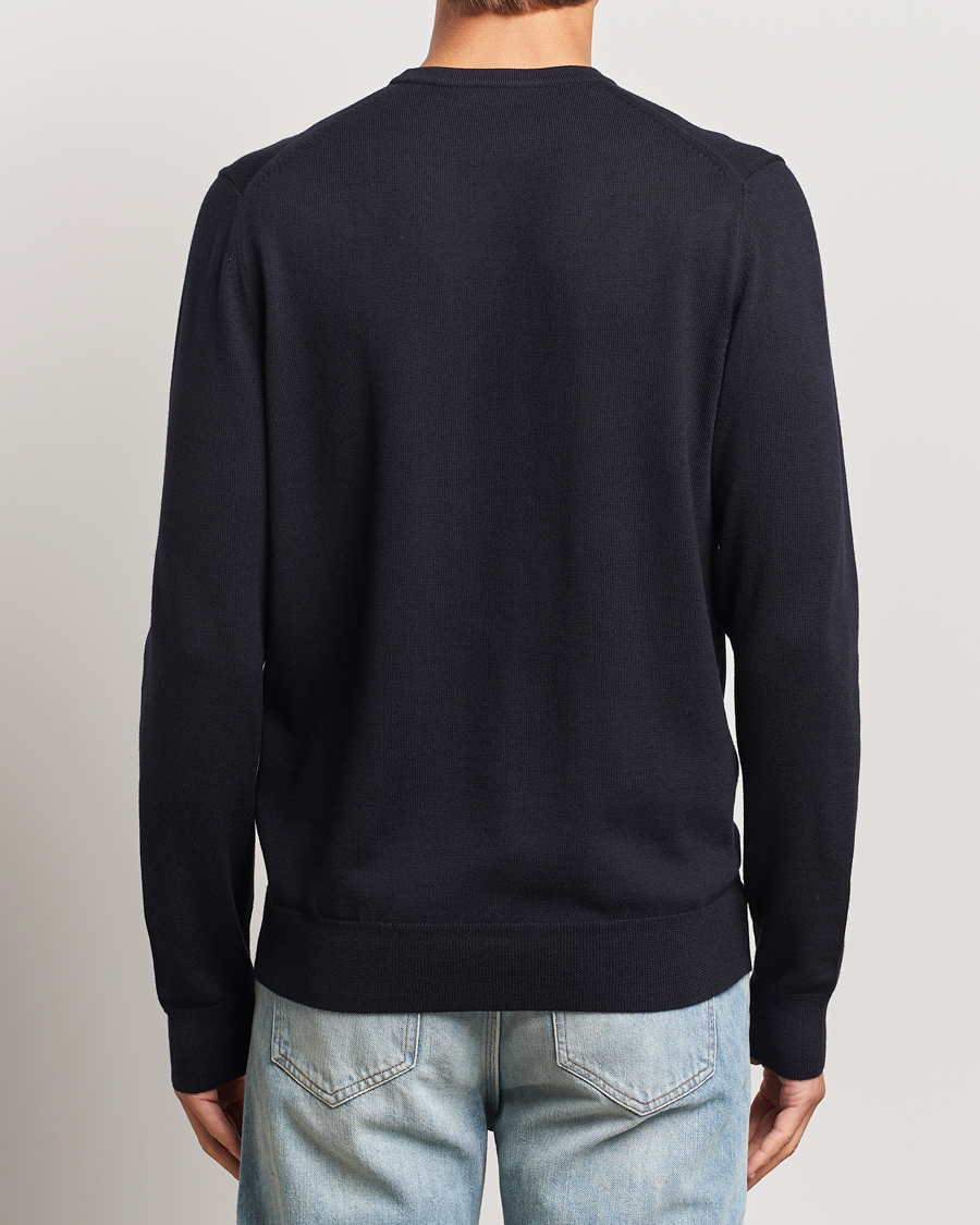 Uomini | Maglieria | Fred Perry | Classic Crew Neck Jumper Navy