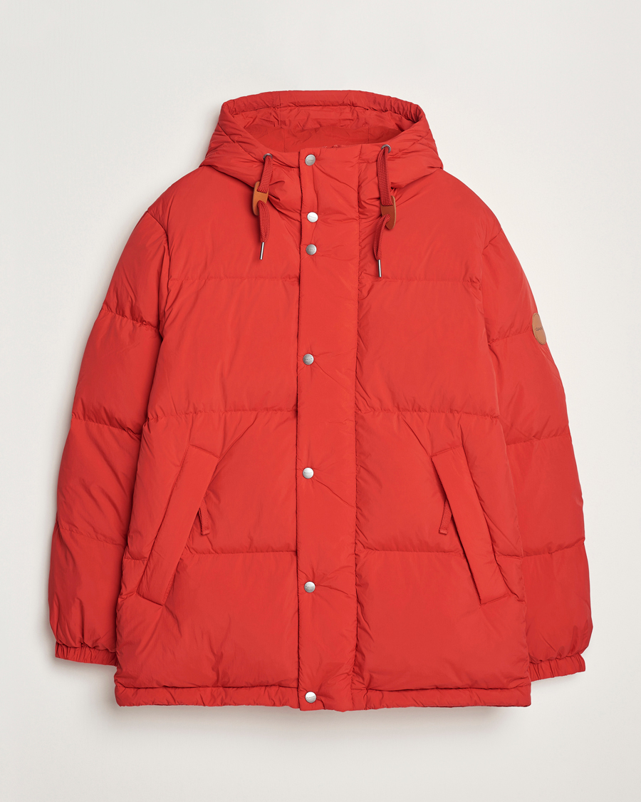 Uomini | Giacche | GANT | Expedition Down Puffer Ruby Red