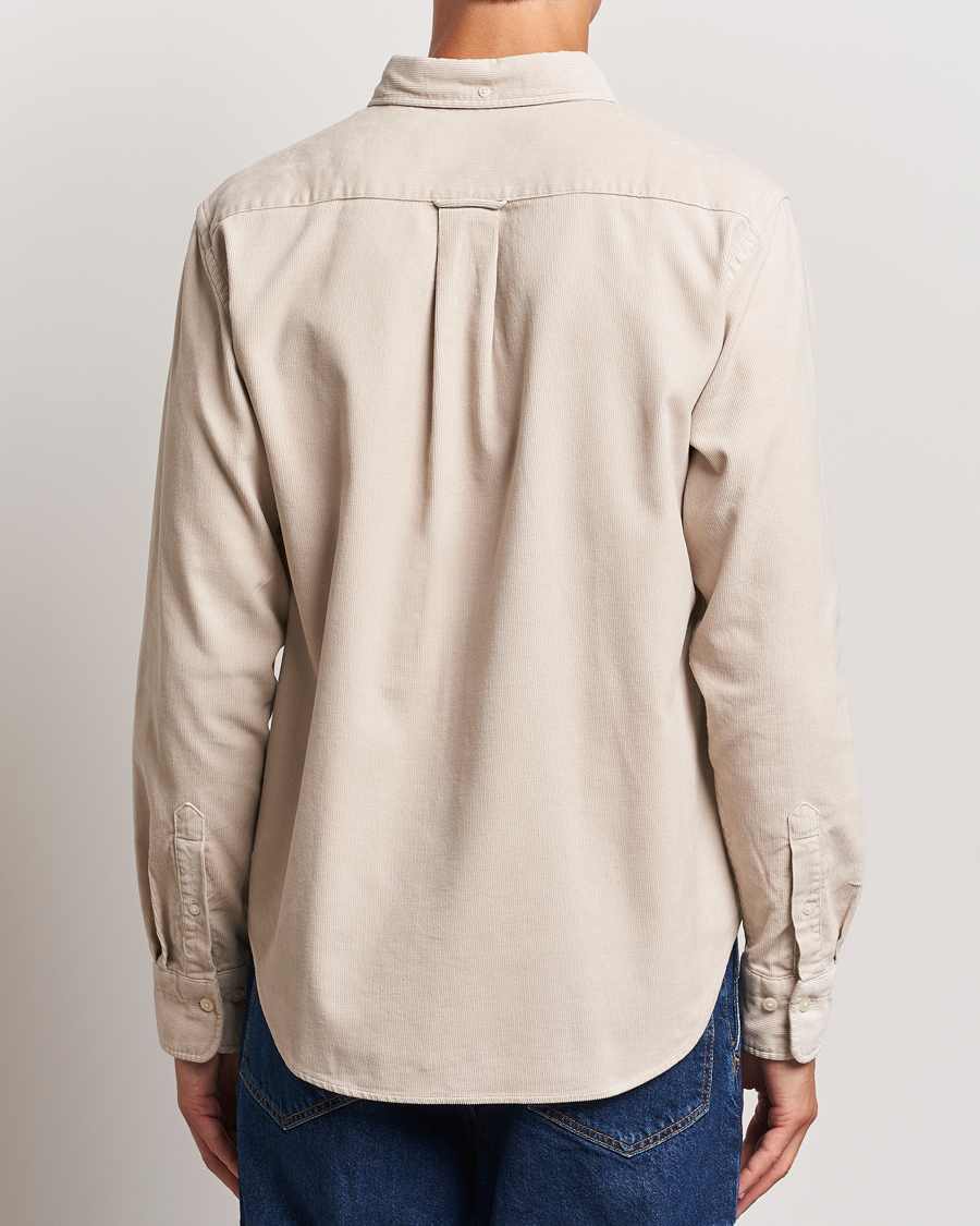 Uomini | Camicie | Gant | Regular Fit Corduroy Shirt Putty