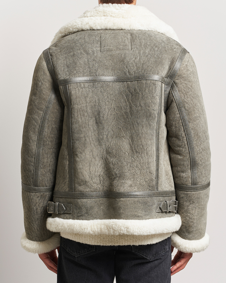 Uomini | Giacche | Gant | Shearling Jacket Desert Brown
