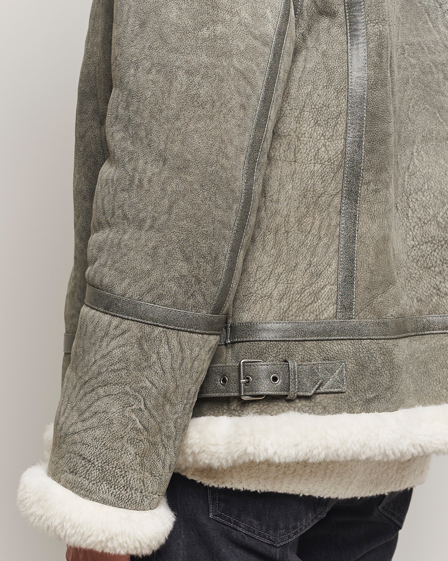 Uomini | Giacche | Gant | Shearling Jacket Desert Brown