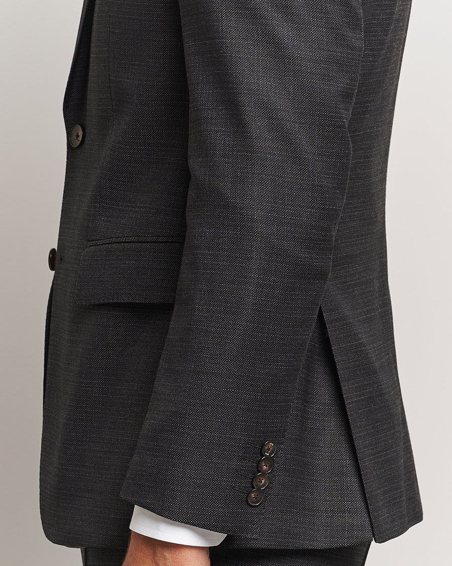 Uomini | Abiti | BOSS BLACK | Huge Wool Suit Open Green