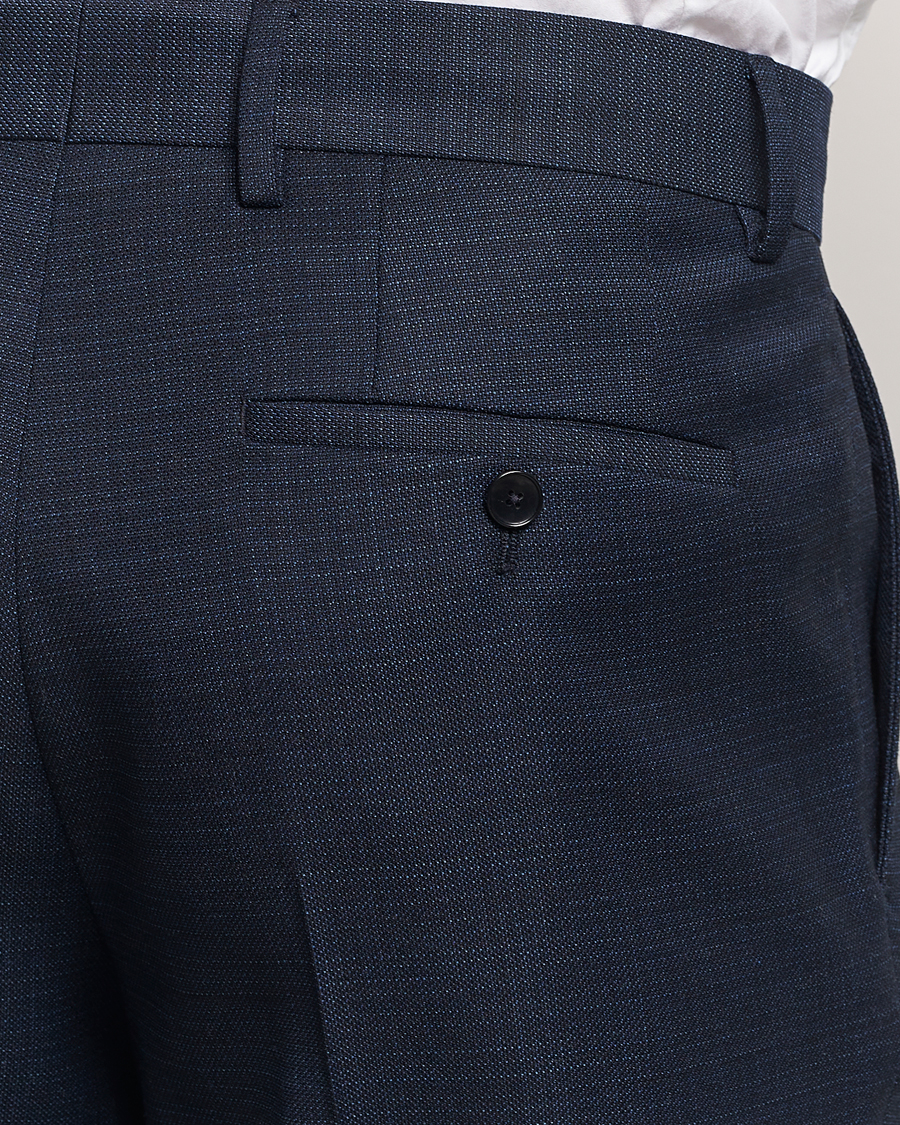 Uomini | Abiti | BOSS BLACK | Huge Wool Suit Open Blue