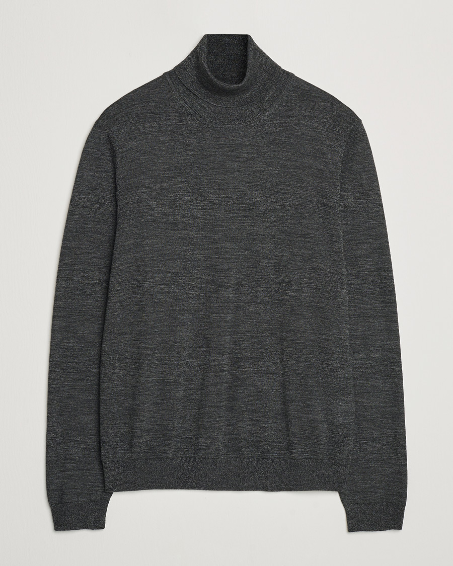 Uomini | Maglieria | BOSS BLACK | Musso Merino Knitted Polo Black