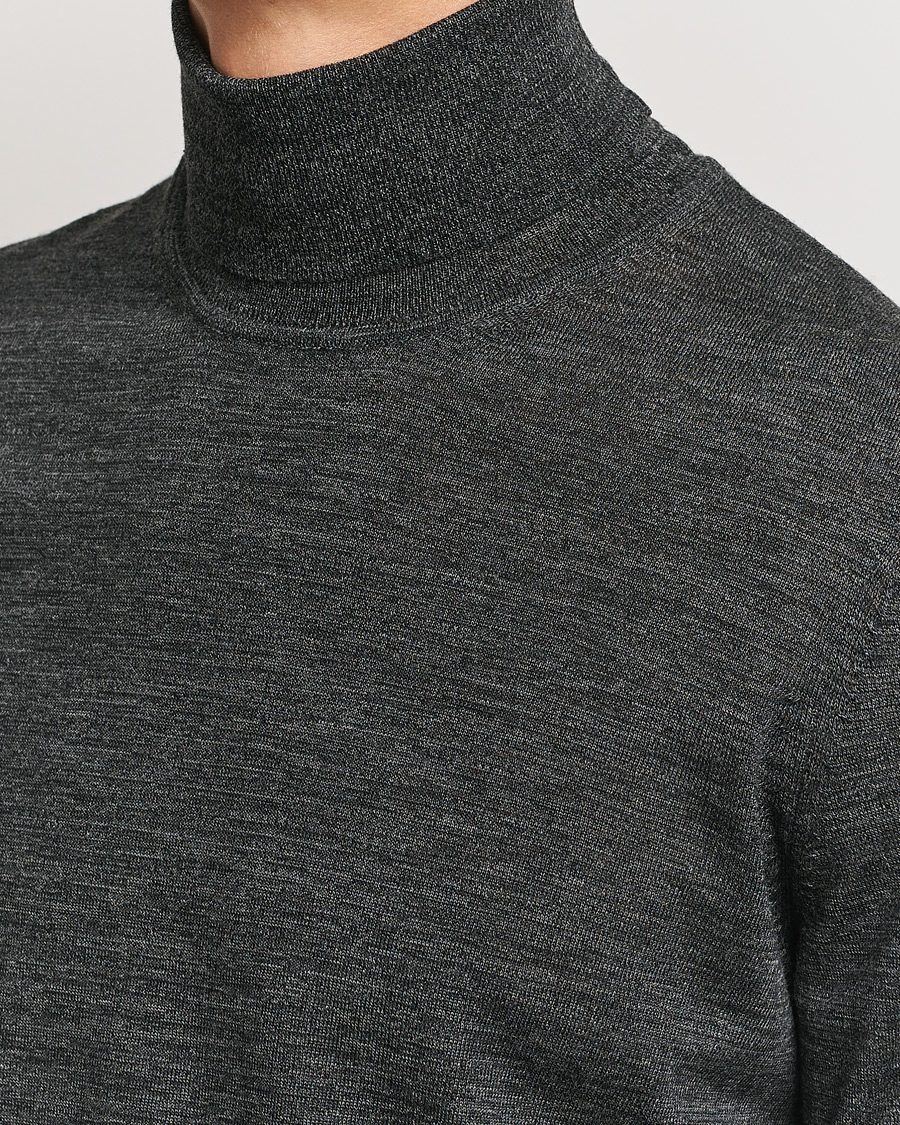Uomini | Maglieria | BOSS BLACK | Musso Merino Knitted Polo Black