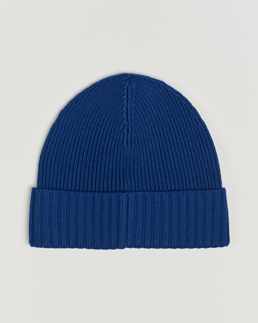 Uomini | BOSS BLACK Fati Wool Beanie Open Blue | BOSS BLACK | Fati Wool Beanie Open Blue