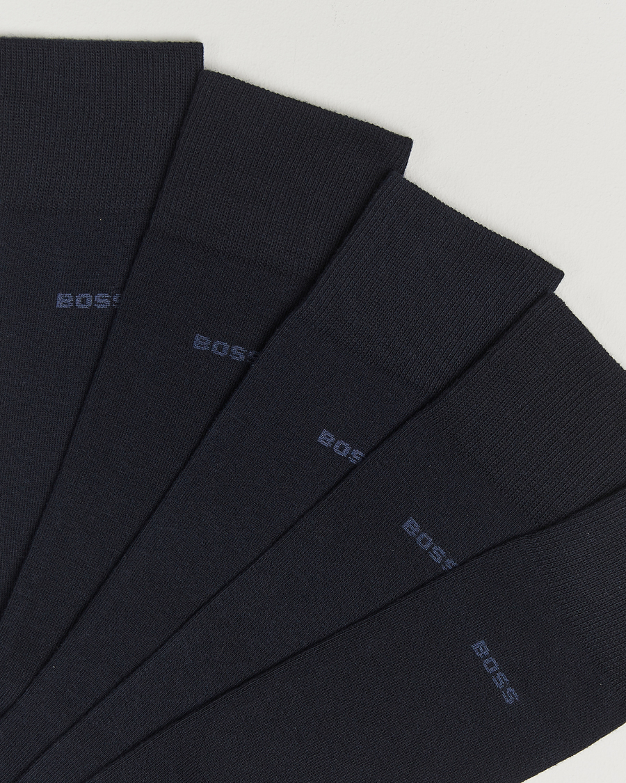 Uomini | Biancheria intima | BOSS BLACK | 5-Pack RS Uni Socks Dark Blue
