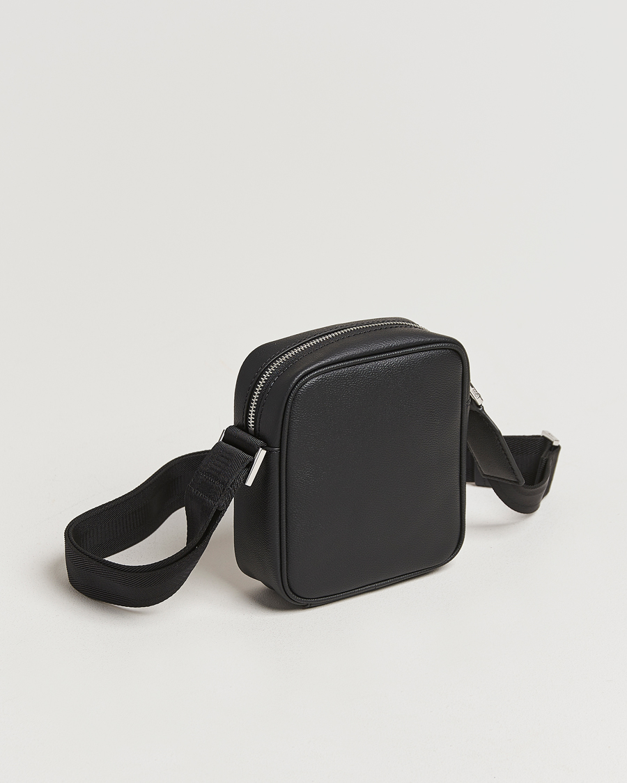 Uomini | BOSS BLACK Zair Monogram Shoulder Bag Black | BOSS BLACK | Zair Monogram Shoulder Bag Black