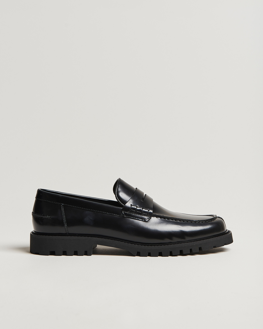 Uomini | BOSS BLACK Richayl Leather Loafer Black | BOSS BLACK | Richayl Leather Loafer Black
