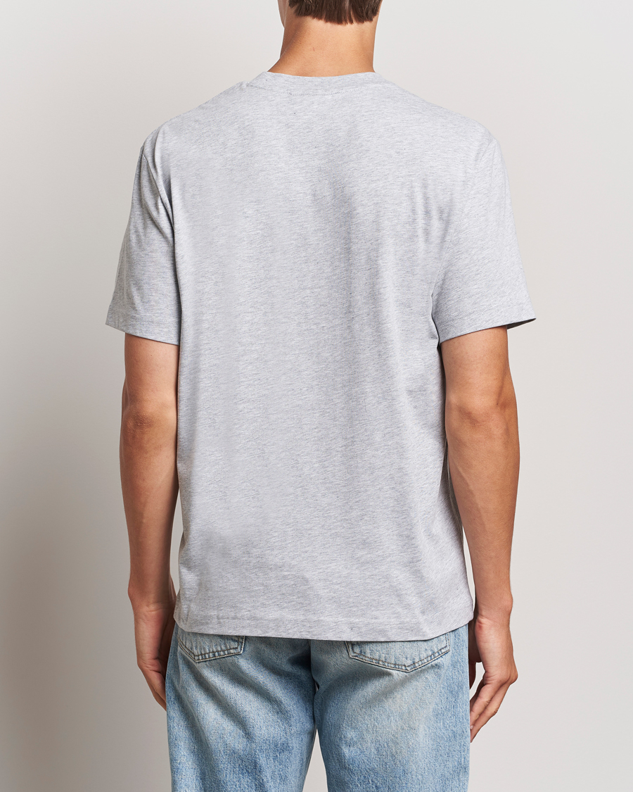 Uomini | T-shirt | Lacoste | Crew Neck T-Shirt Silver Chine