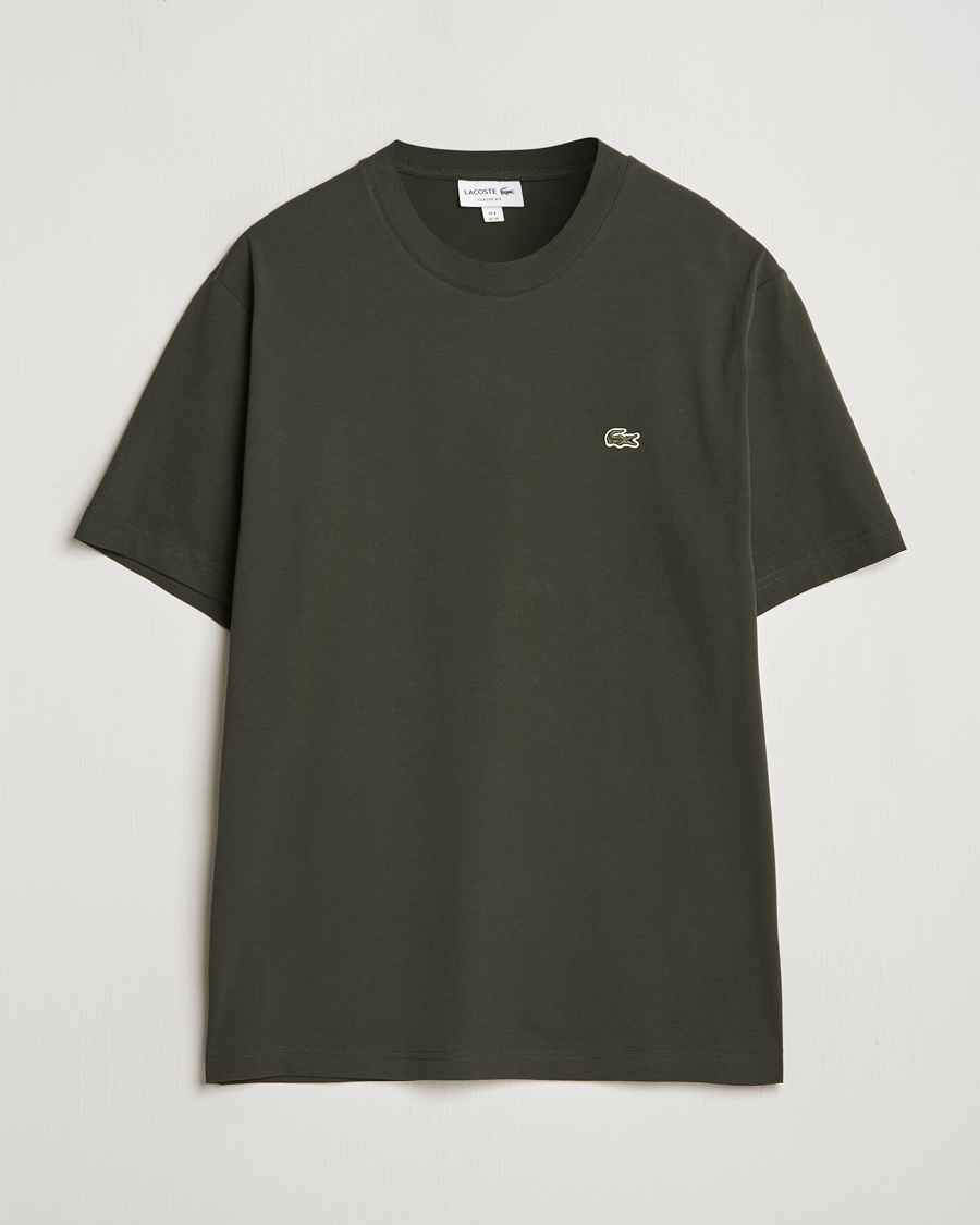 Uomini | T-shirt | Lacoste | Crew Neck T-Shirt Sapwood
