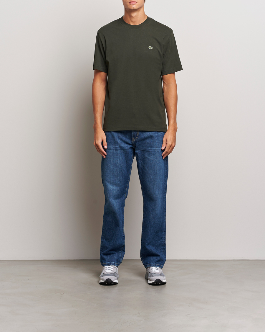 Uomini | T-shirt | Lacoste | Crew Neck T-Shirt Sapwood