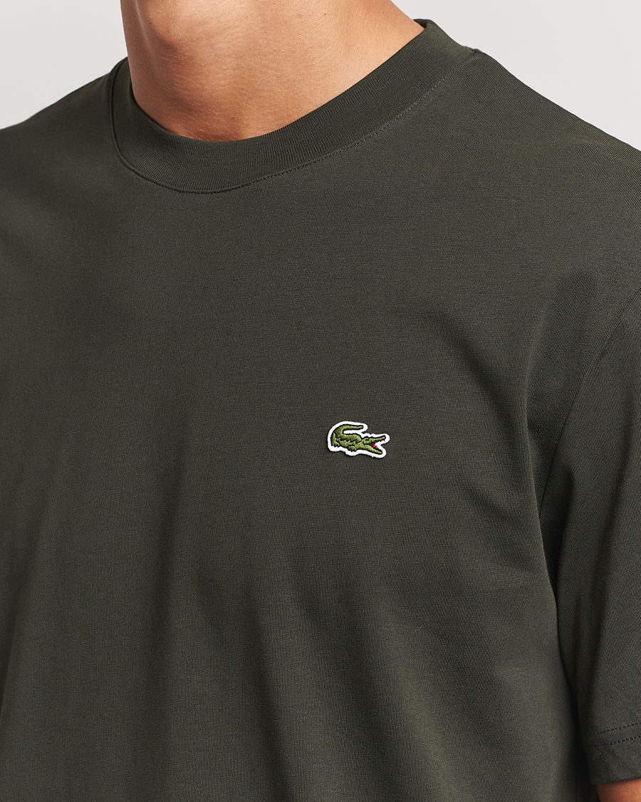 Uomini | T-shirt | Lacoste | Crew Neck T-Shirt Sapwood