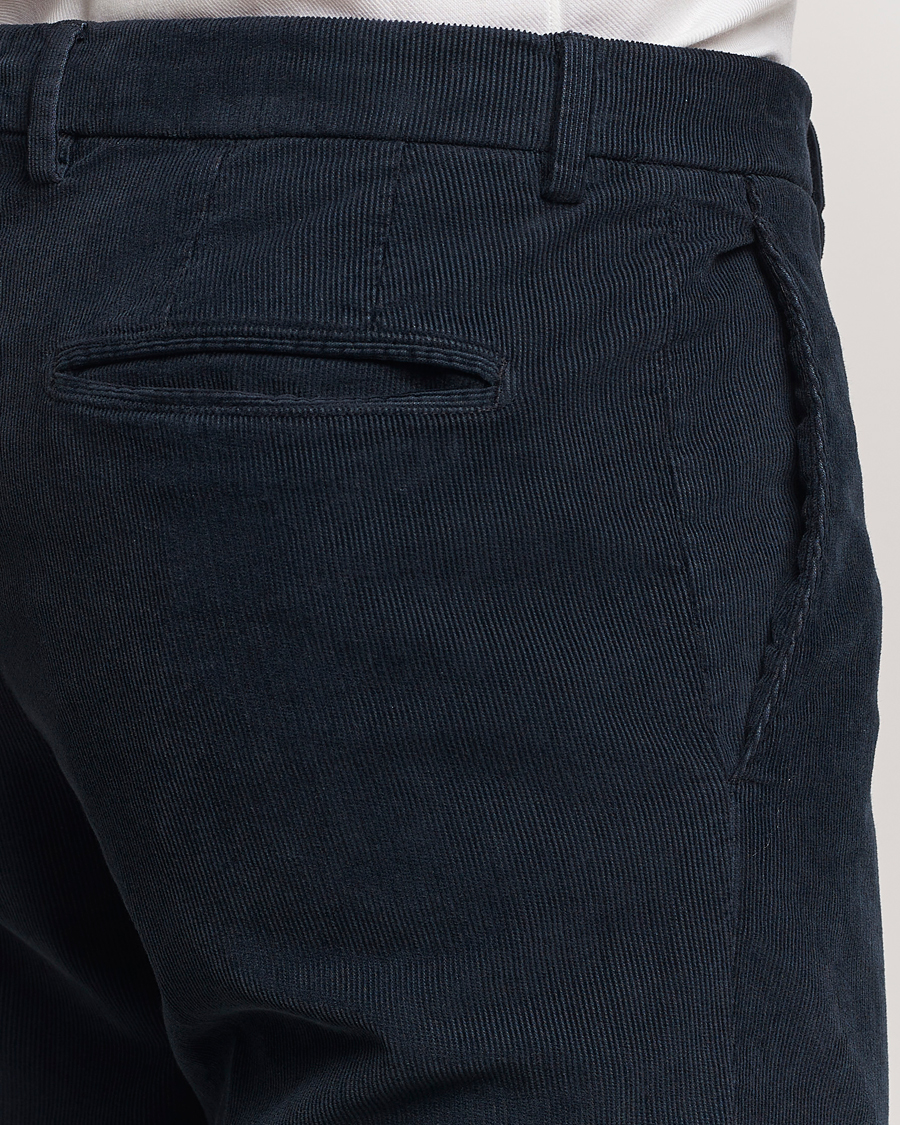Uomini | Abiti | Boglioli | K Jacket Baby Corduroy Suit Navy