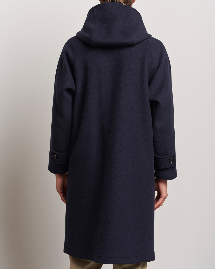 Uomini | Giacche | Gloverall | Huxley Duffle Coat Navy