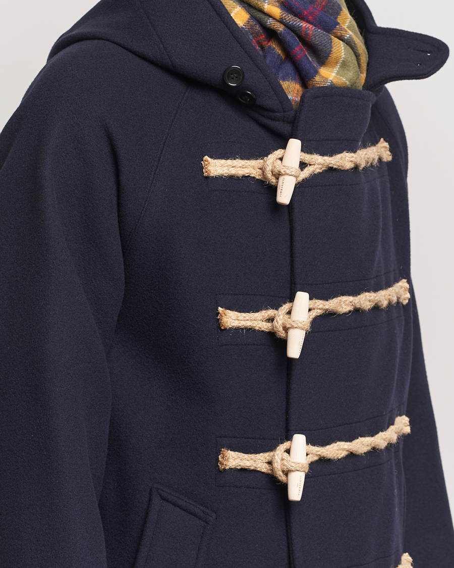 Uomini | Giacche | Gloverall | Huxley Duffle Coat Navy