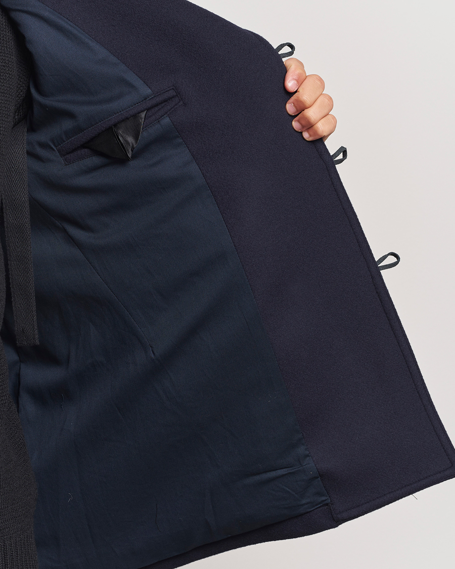 Uomini | Giacche | Gloverall | Tennyson Peacoat Navy