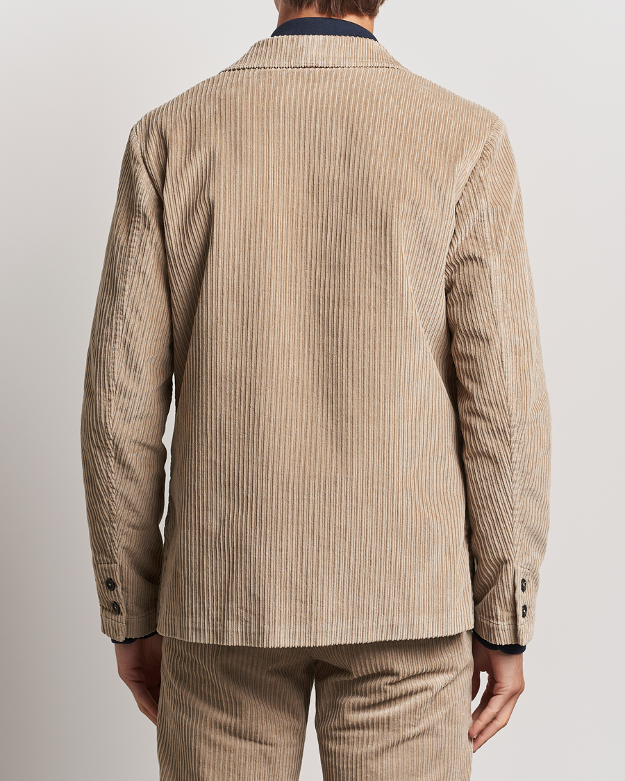 Uomini | Giacche | Massimo Alba | Baglietto Wale Corduroy Jacket Beige