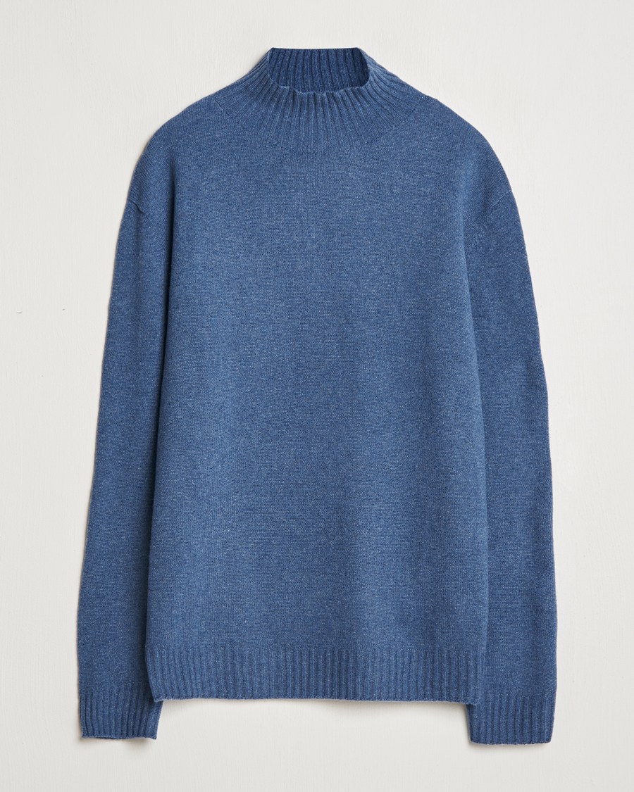 Uomini | Maglieria | NN07 | Clark Wool Knitted Polo Bering Sea