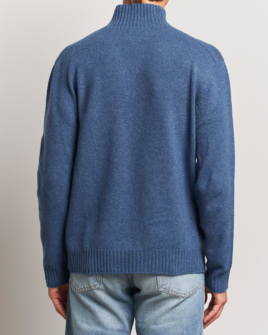Uomini | Maglieria | NN07 | Clark Wool Knitted Polo Bering Sea