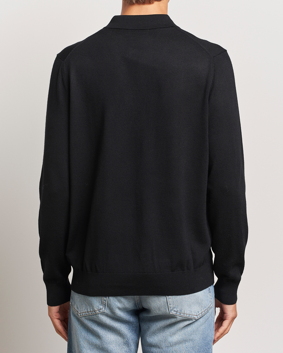 Uomini | Maglieria | NN07 | Sergio Half Zip Black