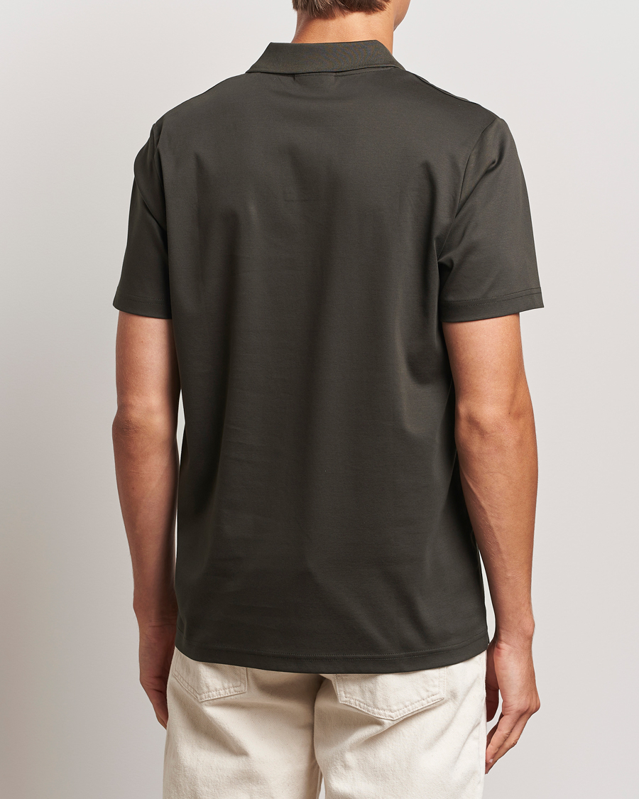 Uomini | Polo | NN07 | Paul Mercerized Polo Dark Army
