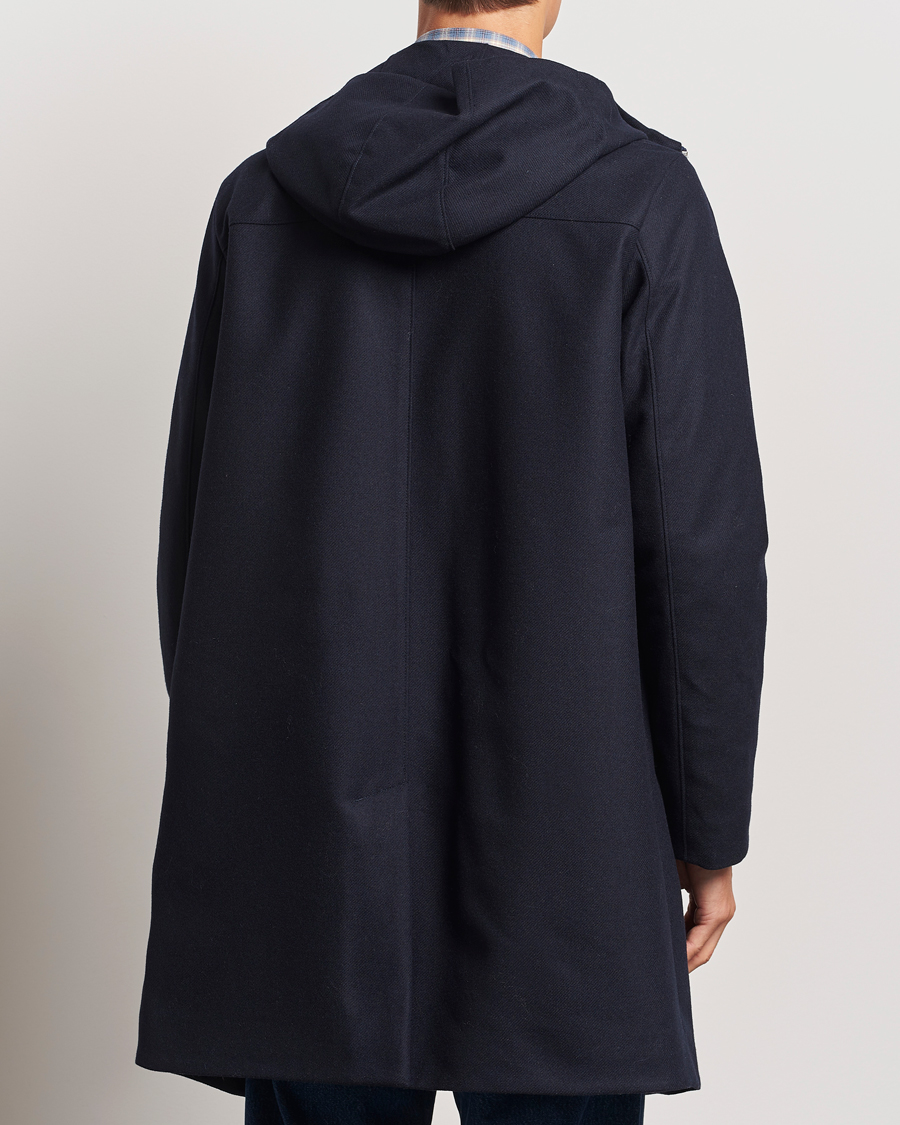 Uomini | Giacche | NN07 | Knox Hooded Coat Navy Blue