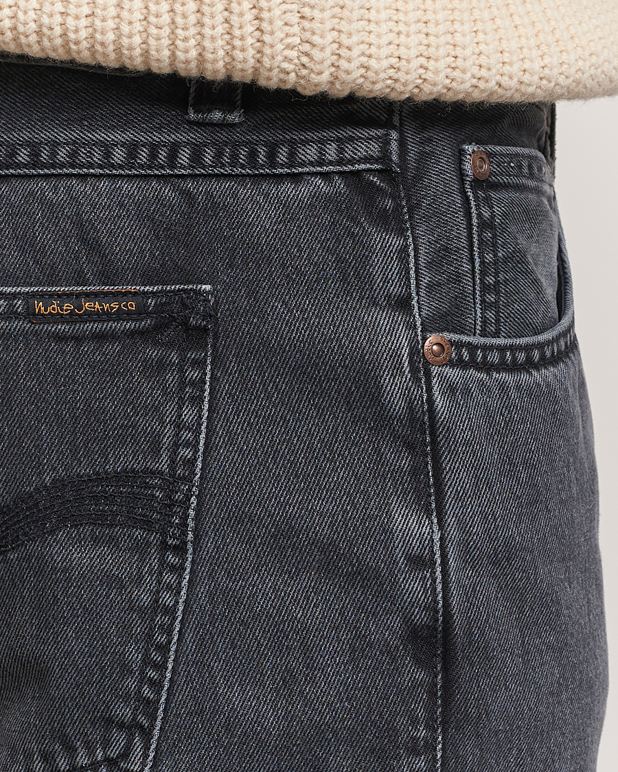 Uomini | Jeans | Nudie Jeans | Gritty Jackson Jeans Black Cliffs