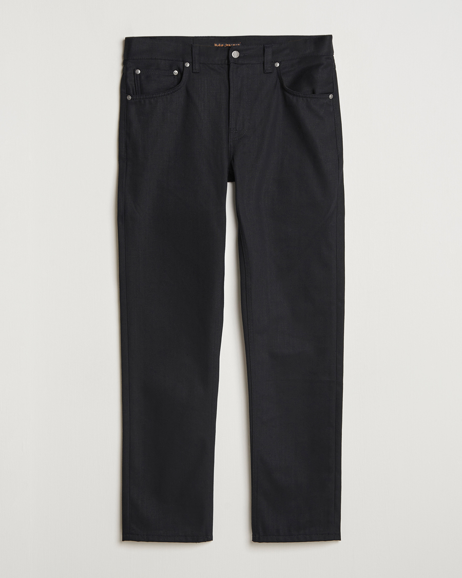 Uomini | Pantaloni | Nudie Jeans | Gritty Jackson Jeans Dry Ever Black