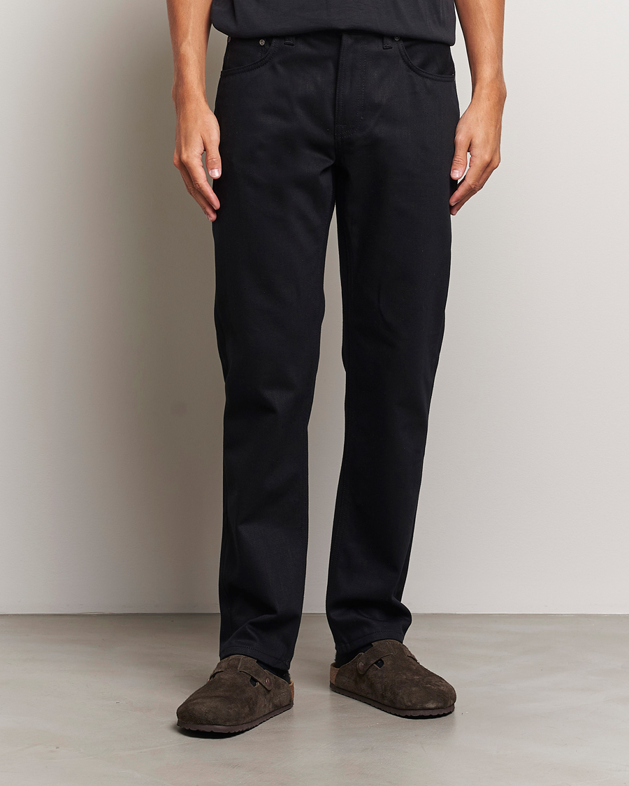 Uomini | Pantaloni | Nudie Jeans | Gritty Jackson Jeans Dry Ever Black