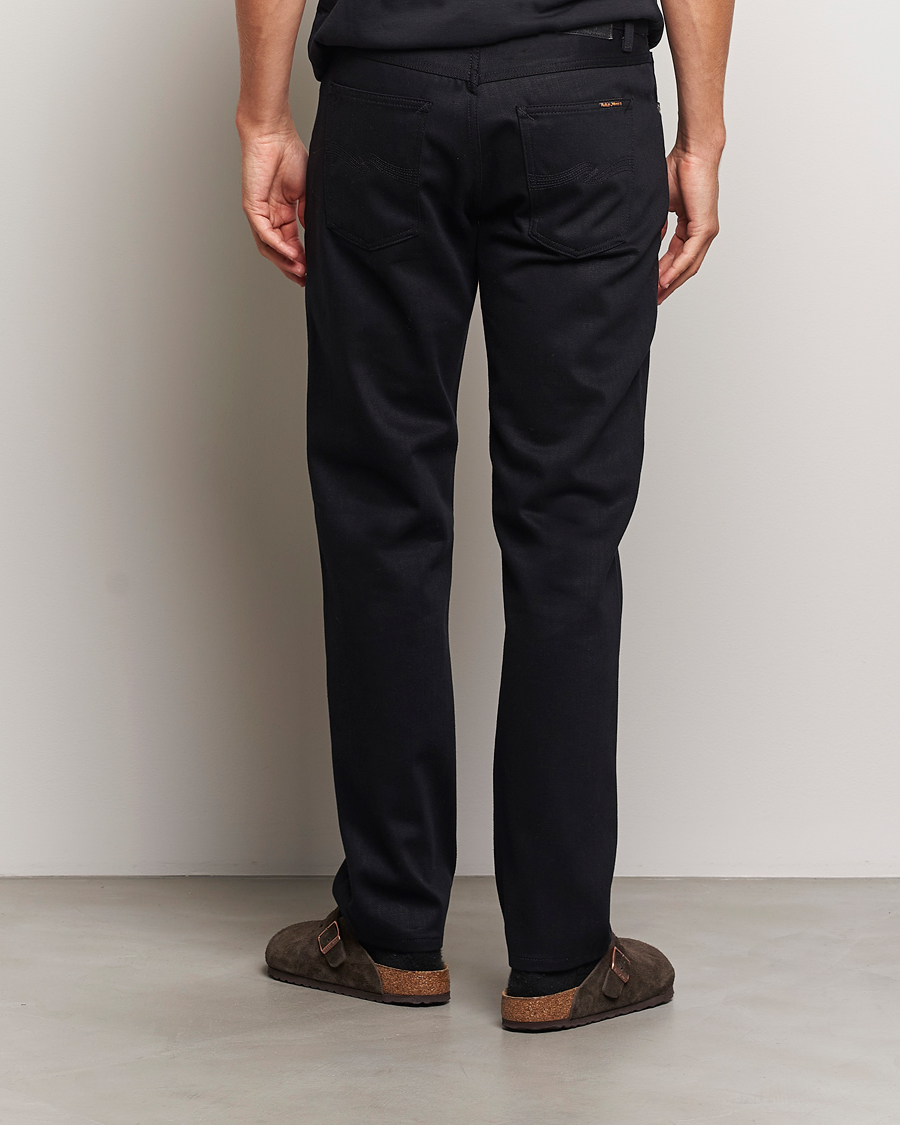 Uomini | Pantaloni | Nudie Jeans | Gritty Jackson Jeans Dry Ever Black