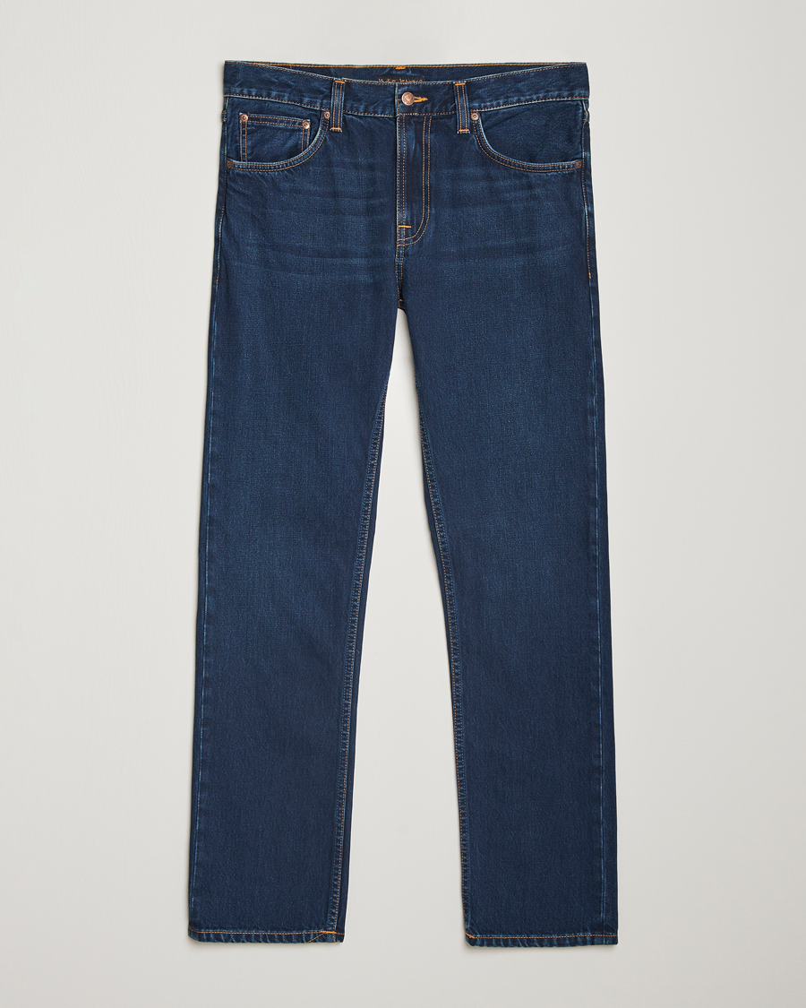 Uomini | Jeans | Nudie Jeans | Gritty Jackson Jeans Indigo Nights