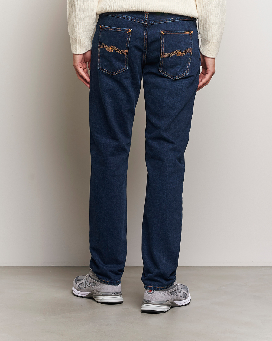 Uomini | Jeans | Nudie Jeans | Gritty Jackson Jeans Indigo Nights