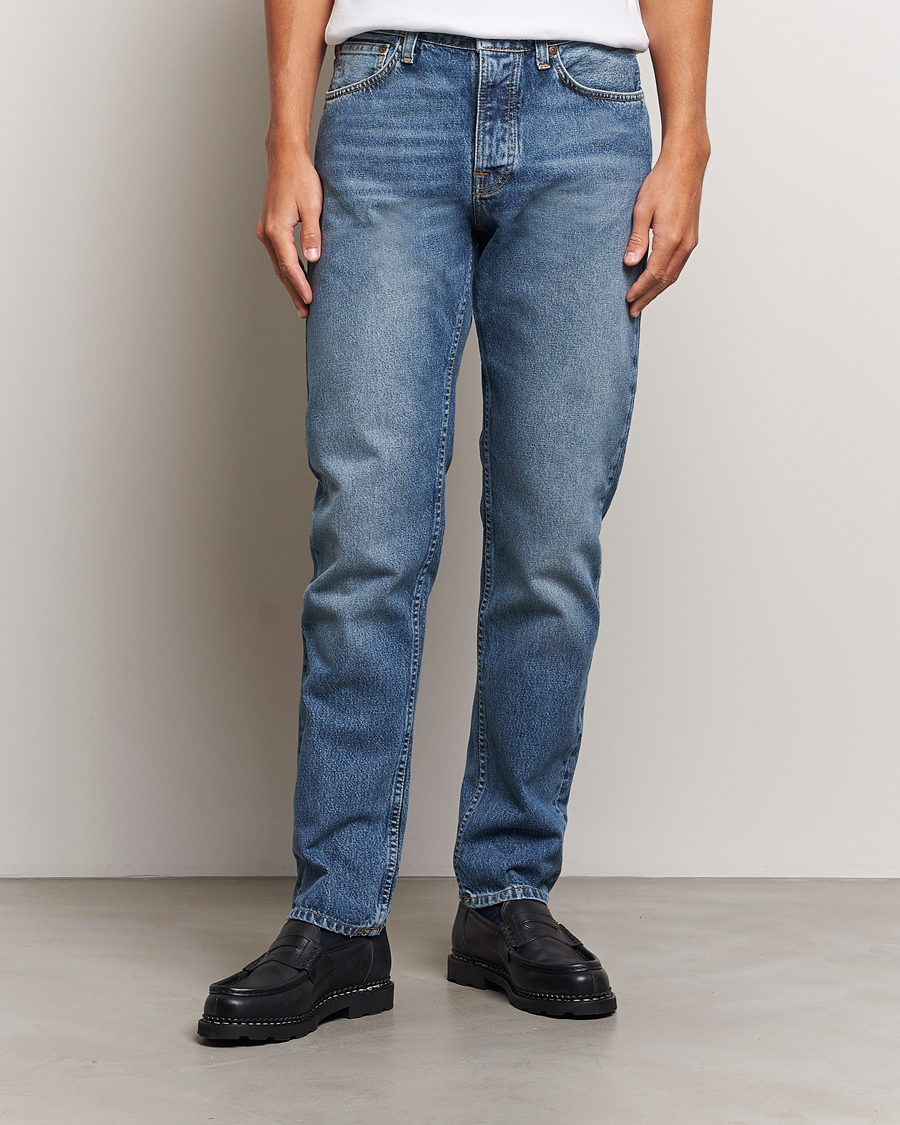 Uomini | Pantaloni | Nudie Jeans | Steady Eddie II Jeans Blue Haze