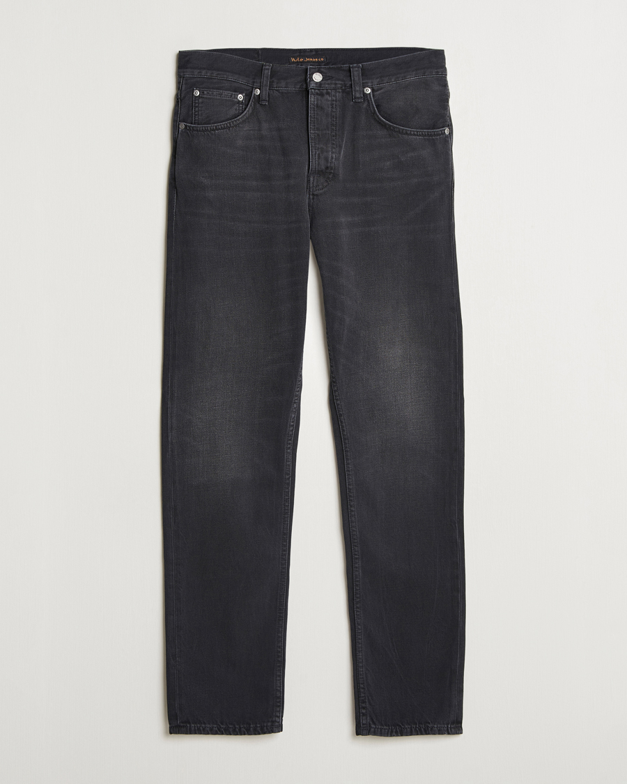 Uomini | Pantaloni | Nudie Jeans | Steady Eddie II Jeans Black Change