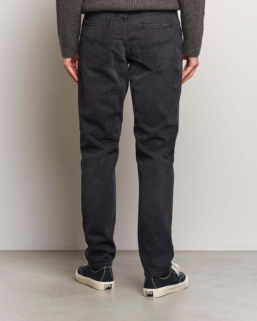 Uomini | Pantaloni | Nudie Jeans | Steady Eddie II Jeans Black Change
