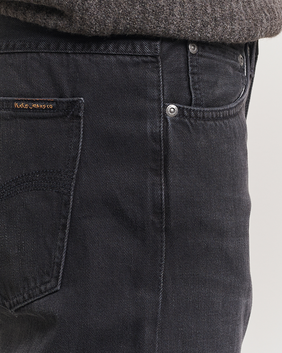 Uomini | Pantaloni | Nudie Jeans | Steady Eddie II Jeans Black Change