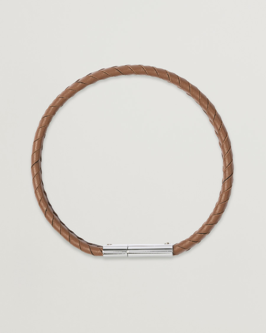 Uomini | Paul Smith Two Tone Leather Bracelet Brown | Paul Smith | Two Tone Leather Bracelet Brown