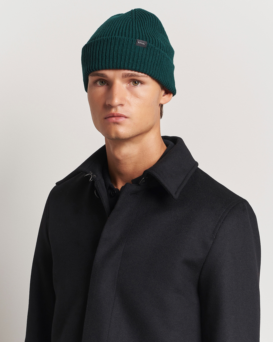 Uomini | Paul Smith Cashmere Beanie Green | Paul Smith | Cashmere Beanie Green