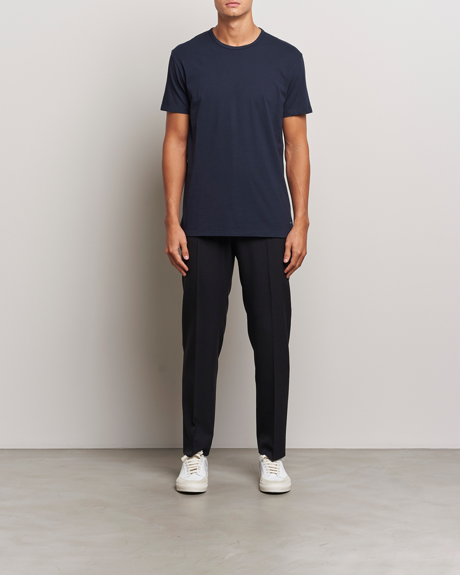 Uomini | T-shirt | Paul Smith | Artist Rib Crew Neck T-Shirt Navy