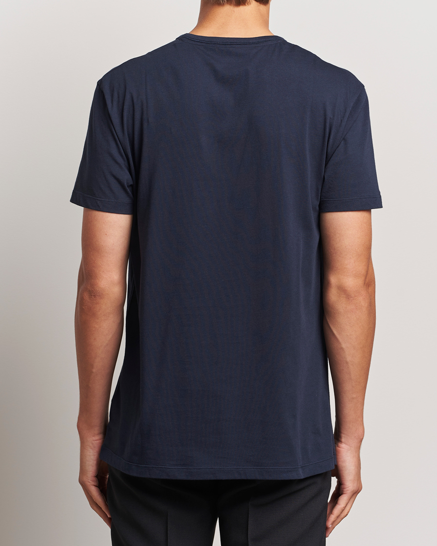 Uomini | T-shirt | Paul Smith | Artist Rib Crew Neck T-Shirt Navy