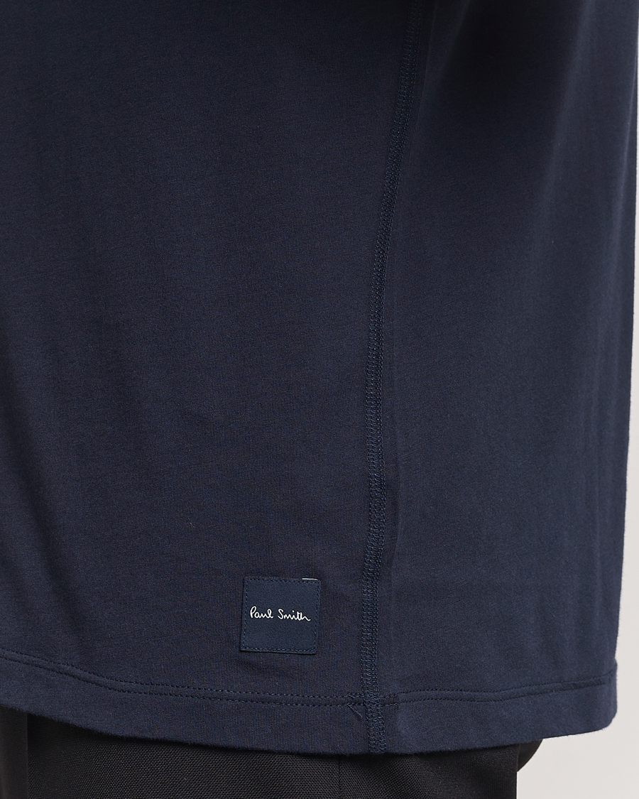 Uomini | T-shirt | Paul Smith | Artist Rib Crew Neck T-Shirt Navy