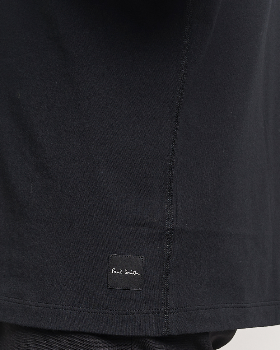 Uomini | T-shirt | Paul Smith | Artist Rib Crew Neck T-Shirt Black