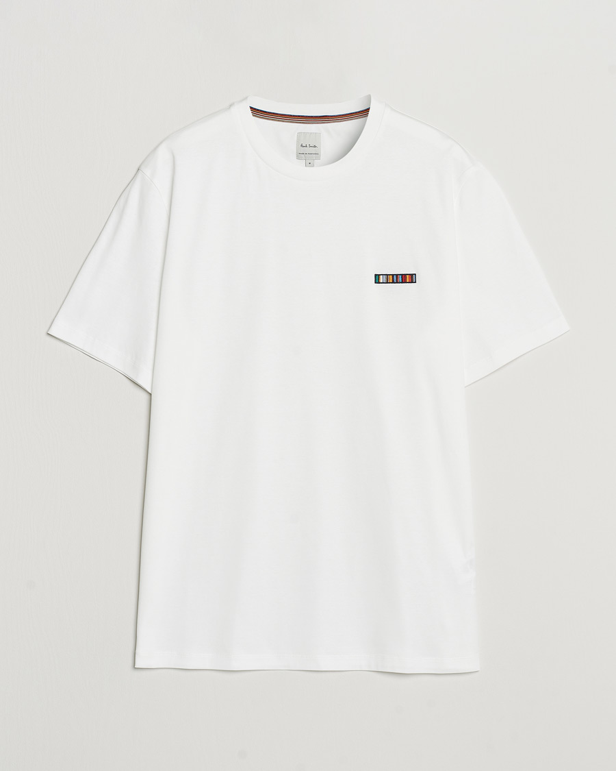 Uomini | T-shirt | Paul Smith | Embroidery Crew Neck T-Shirt White