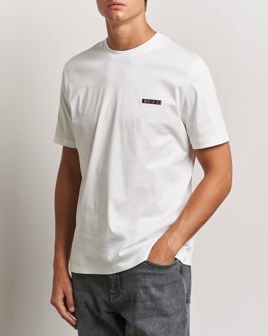 Uomini | T-shirt | Paul Smith | Embroidery Crew Neck T-Shirt White