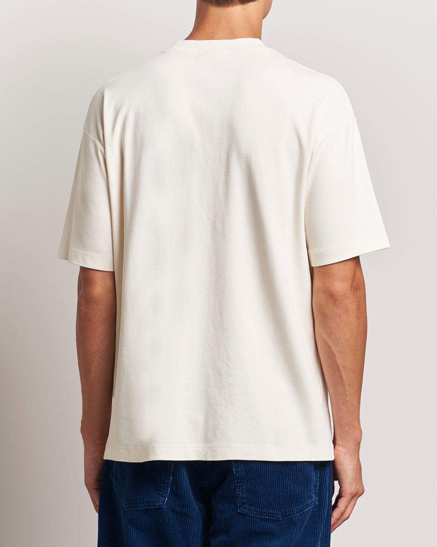 Uomini | T-shirt | Drôle de Monsieur | Balade Printed T-Shirt Cream